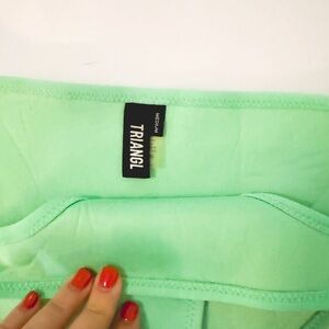 Triangl Swim Bottoms Bright Seafoam Green